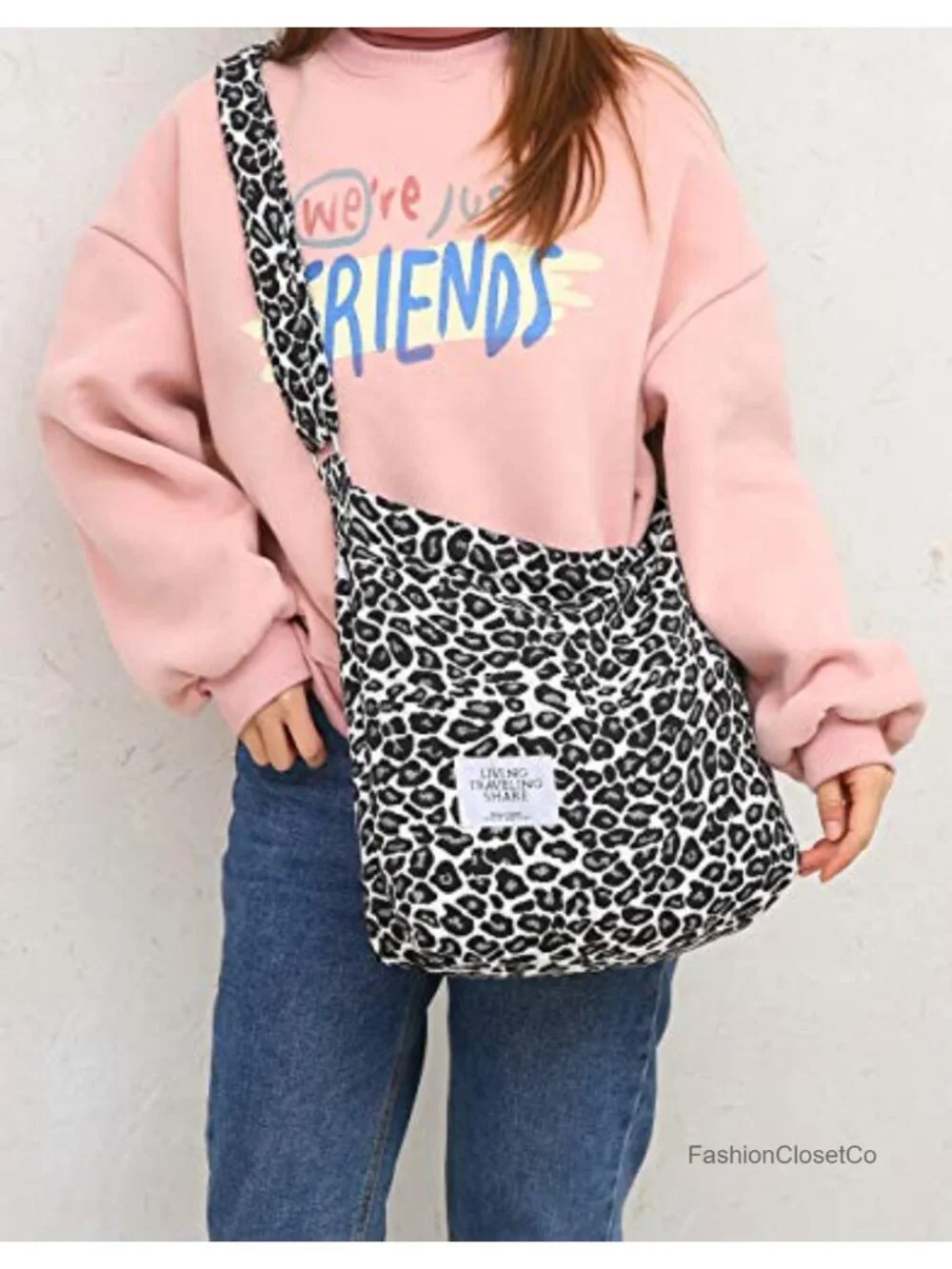 Retro Large Canvas Hobo Crossbody Tote Shoulder Bag Casual Handbag